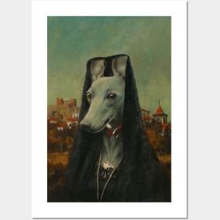 Vintage Whippet Señorita Posters and Art